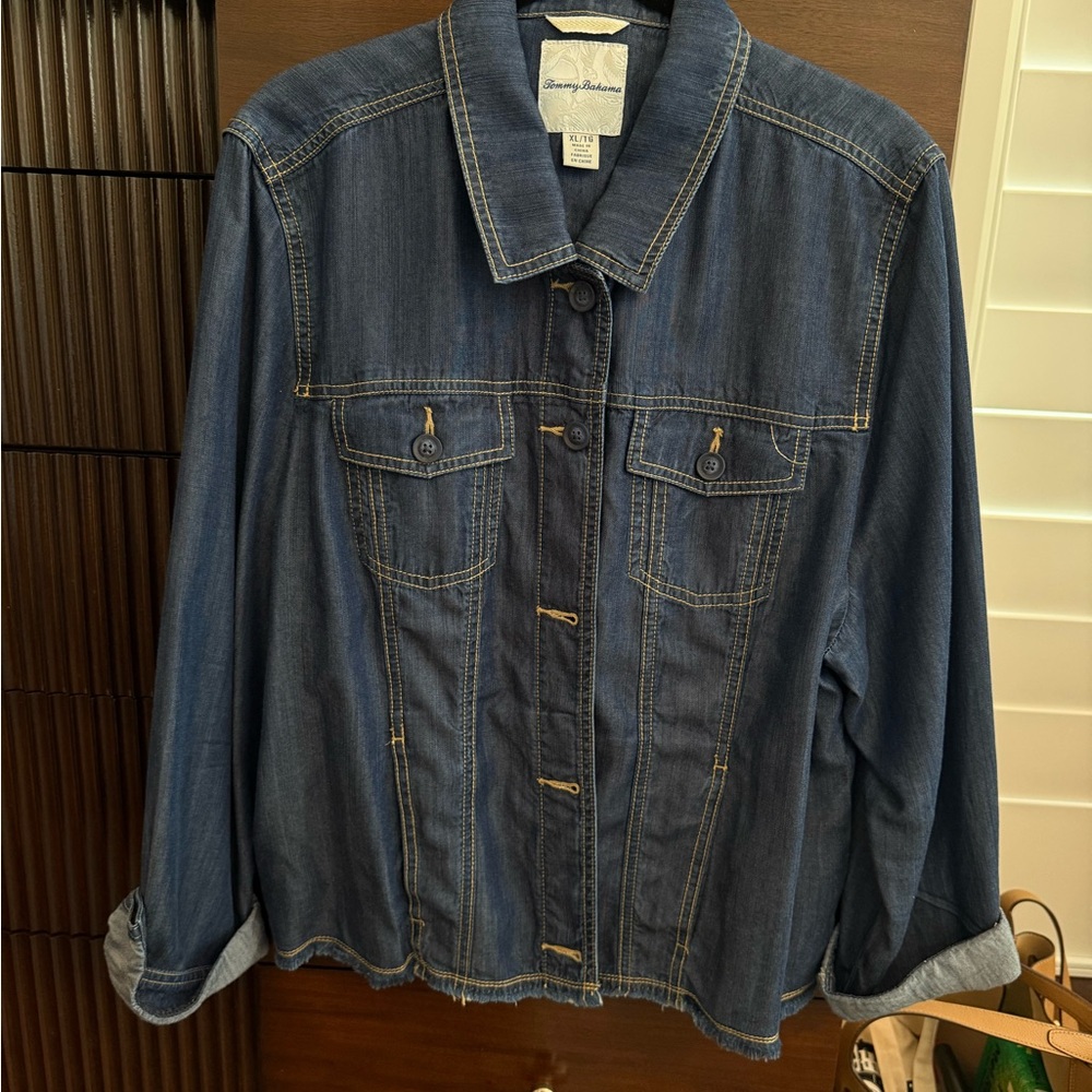 Tommy Bahama denim jacket